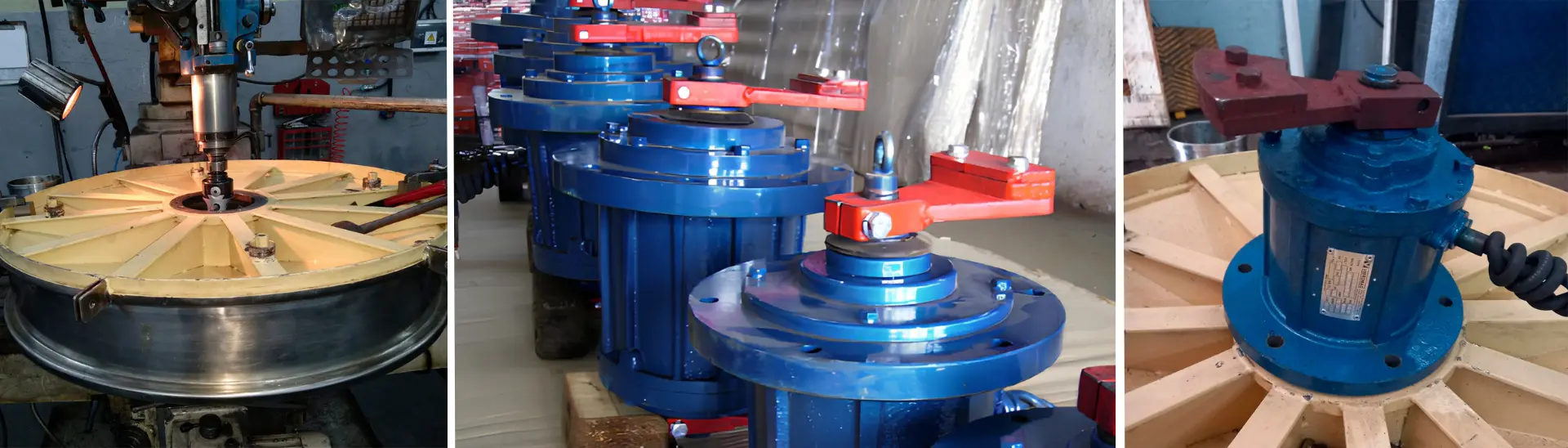 Motovibradores de Brida Superior