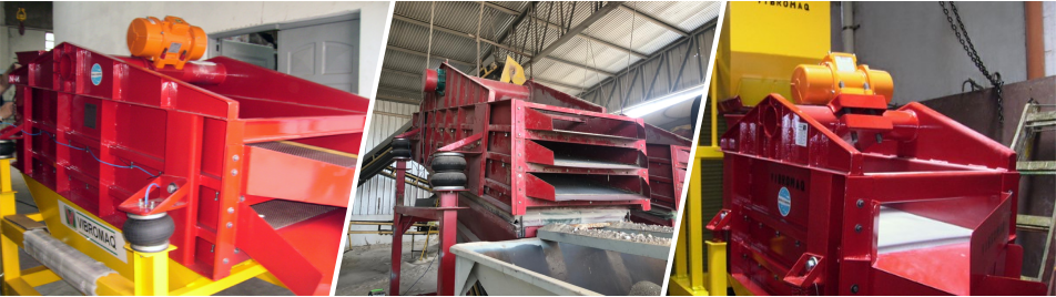 Zarandas Motovibratorias Rectangulares